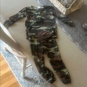 🤎Lou Lou Camouflage Long Sleeve Pajama Set🤎
